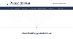Desktop Screenshot of micromoldingid.com